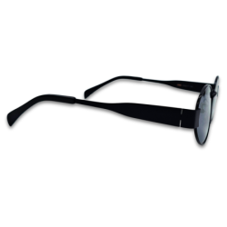 Ochelari de soare unisex Matteo Ferari, rama neagra