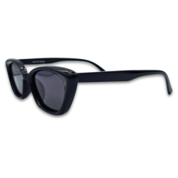 Ochelari de soare pentru femei Matteo Ferari, lentile negre, rama neagra