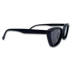 Ochelari de soare pentru femei Matteo Ferari, lentile negre, rama neagra