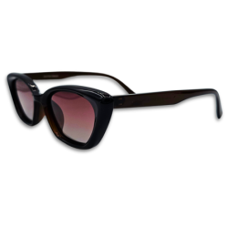 Ochelari de soare pentru femei, Matteo Ferari, cat-eye, lentile maro degrade