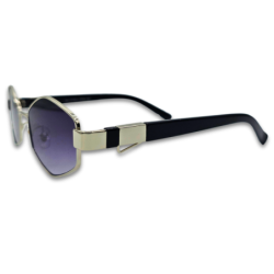 Ochelari de soare unisex Matteo Ferari , lentile albastre degrade, protectie UV400