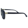 Ochelari de soare barbatesti Matteo Ferari, lentile negre, rama neagra
