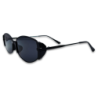 Ochelari de soare unisex Matteo Ferari, lentile negre