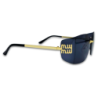 Ochelari de soare unisex Matteo Ferari, lentile negre, protectie UV400