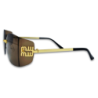 Ochelari de soare unisex Matteo Ferari, lentile maro, UV400