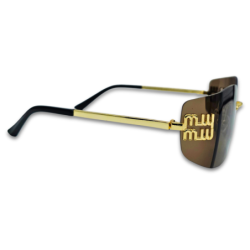 Ochelari de soare unisex Matteo Ferari, lentile maro, UV400
