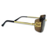 Ochelari de soare unisex Matteo Ferari, lentile maro, UV400