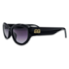Ochelari de soare unisex Matteo Ferari, lentile negre degrade