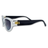 Ochelari de soare unisex Matteo Ferari, lentile negre