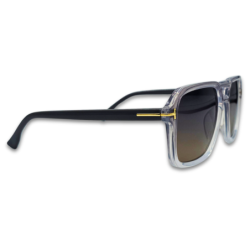 Ochelari de soare barbatesti Matteo Ferari cu lentile maro degrade UV400